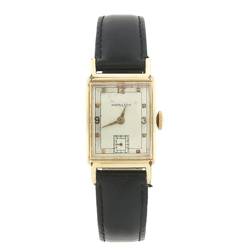 199-0809 Gent's Hamilton Sherwood Vintage Watch, c.1949 | Kubes Jewelers